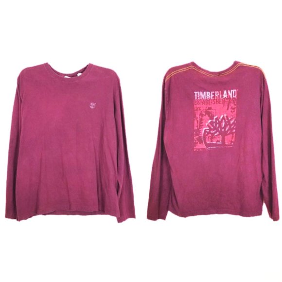 Timberland Other - Timberland Maroon Long Sleeve T-shirt